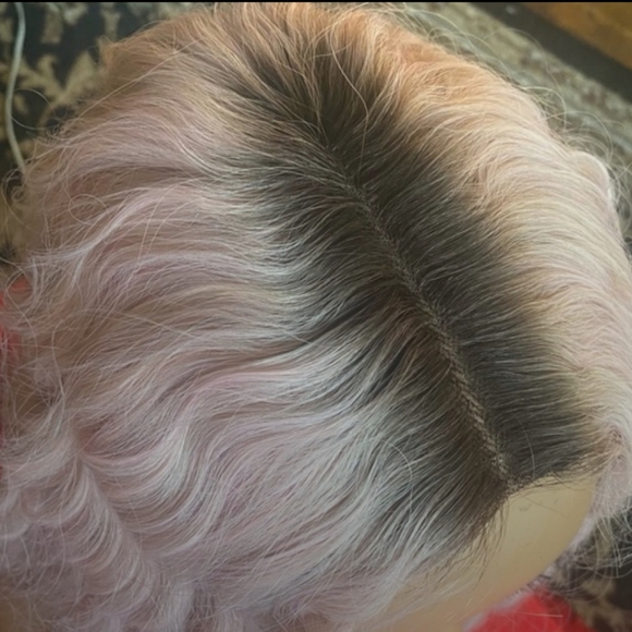 Cute realistic Blush pink lace front wig - Picture 12 of 12